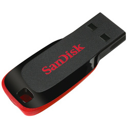Cruzer Blade USB Flash Drive Sandisk 4 GB Cruzer Blade USB Flash Drive Sandisk 4 GB
